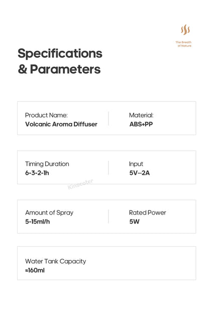 Volcanic Aroma Diffuser