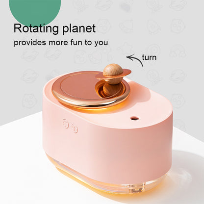Rotating planet Humidifier