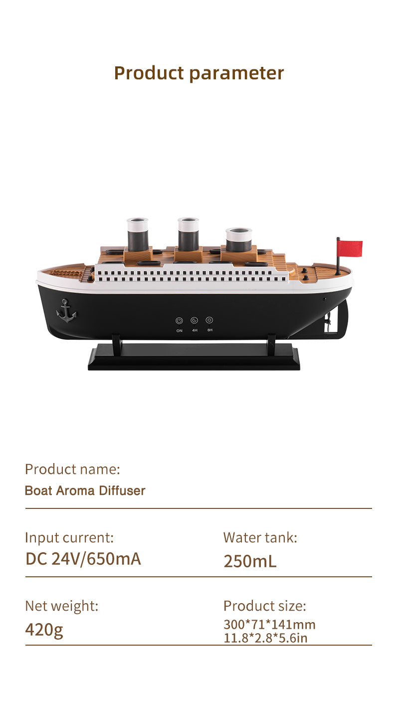 Boat JELLYFISH Aroma Diffuser