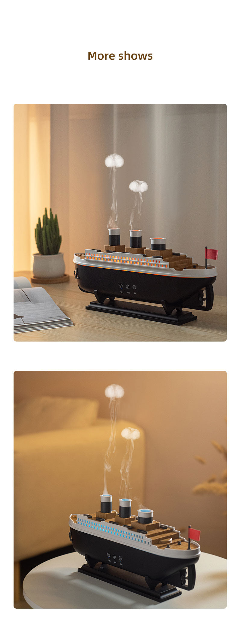 Boat JELLYFISH Aroma Diffuser
