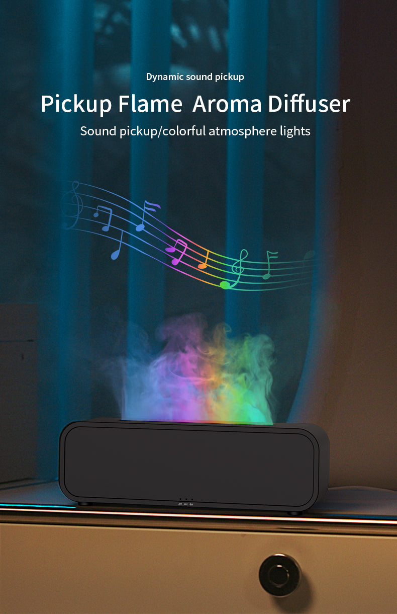 Pickup Flame Aroma Diffuser – Music in One
