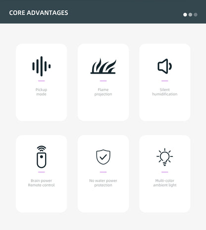 Pickup Flame Aroma Diffuser – Music in One