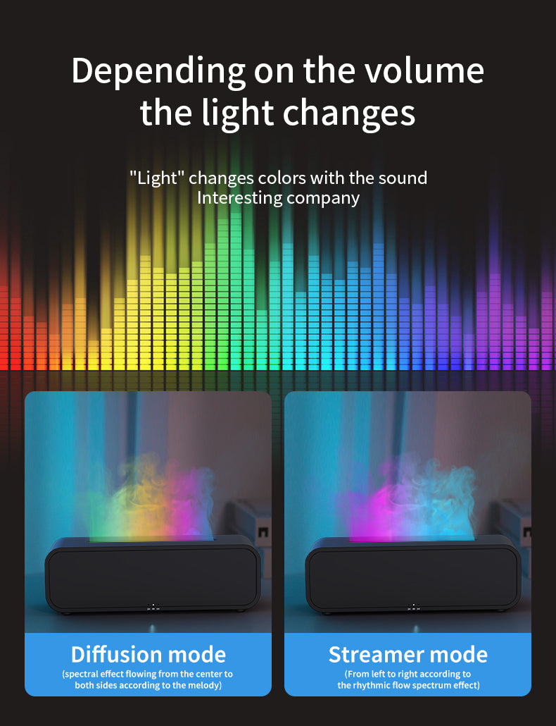 Pickup Flame Aroma Diffuser – Music in One
