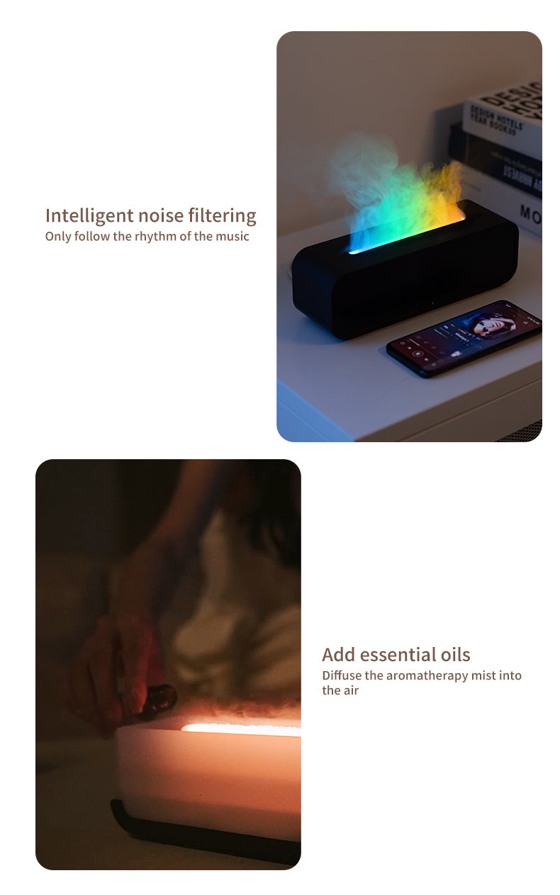 Pickup Flame Aroma Diffuser – Music in One