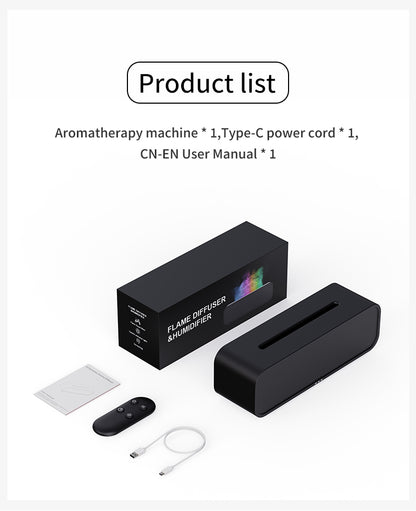 Pickup Flame Aroma Diffuser – Music in One